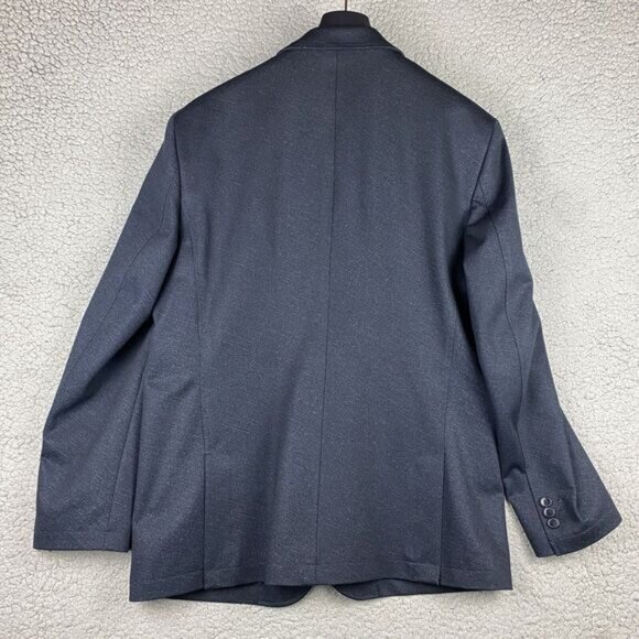 JOHNSTON & MURPHY XC4 extreme comfort XL blazer jacket sport suit coat NAVY * - Picture 6 of 16